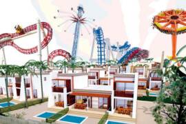 Terra Mítica construye un macro resort y no abrirá hasta 2021
