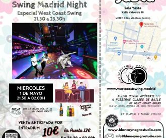 Swing Madrid night - Especial West Coast Swing