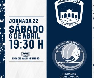 Superliga Femenina 2 de Voleibol  Chamberí vs Hidramar Gran Canaria