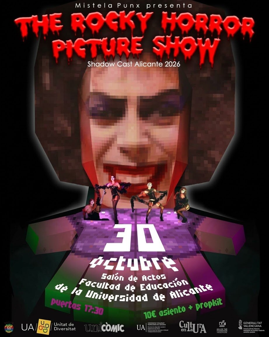 ROCKY HORROR SHADOW CAST ALICANTE - ASIENTO + TOTE CON PROPS - San Vicente del Raspeig