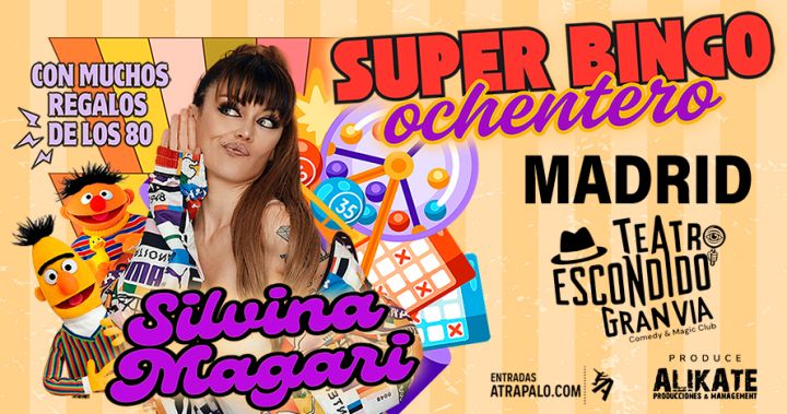 Súper Bingo Ochentero con Silvina Magari