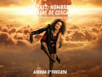 Mujeres, hombres y gafas de cerca