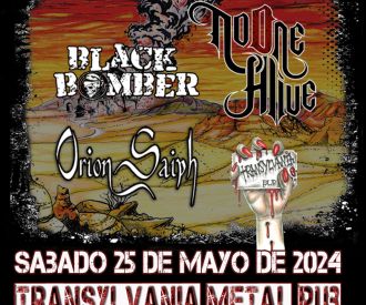 No One Alive + Black Bomber + Orion Saiph