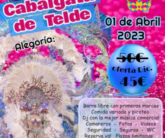 Carroza Cabalgata Carnaval Telde 2023