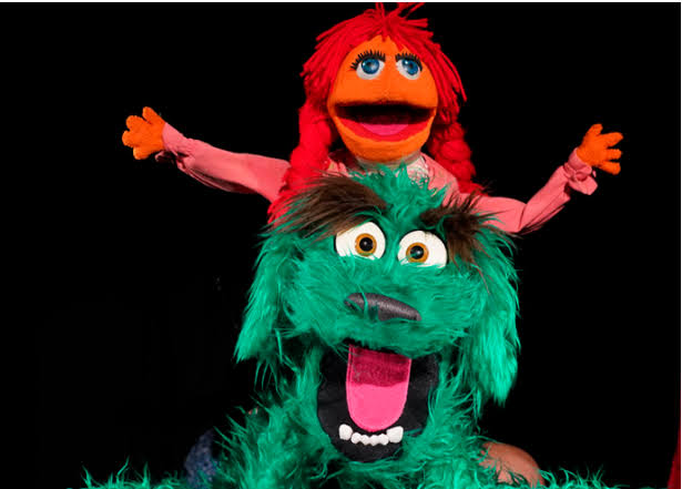 ¡Guau! El perro verde