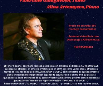 Homenaje a Alfredo Kraus - Valeriano Gamghebeli