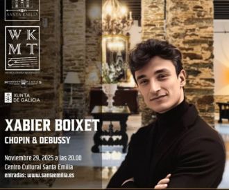 Recital de piano: Debussy y Chopin