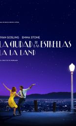 Cartel de la película La La Land. La ciudad de las estrellas