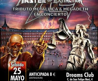Tributo a Metallica & Megadeth -Master of Extinction