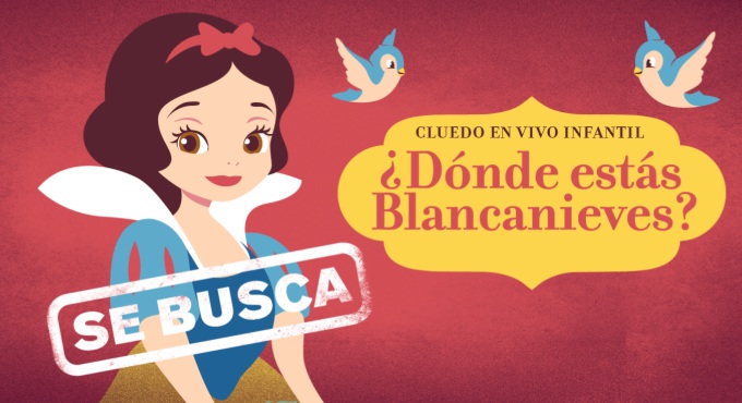 Blancanieves: cluedo infantil