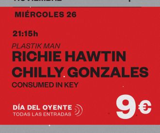 R. Hawtin · Plastik Man · Chilly Gonzales