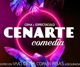 Cenarte Comedia - Espectáculo + Cena, Teatro, Copas y Muchas Risas!