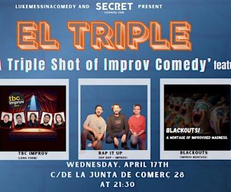 English Improv Comedy Night - El Triple