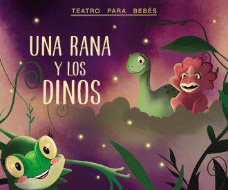 Una rana y los dinos