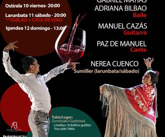 Tablao Flamenco Bilbao + Cata de Vino