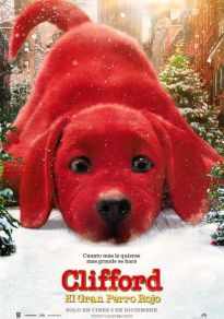 Cartel de la película Clifford, el gran perro rojo