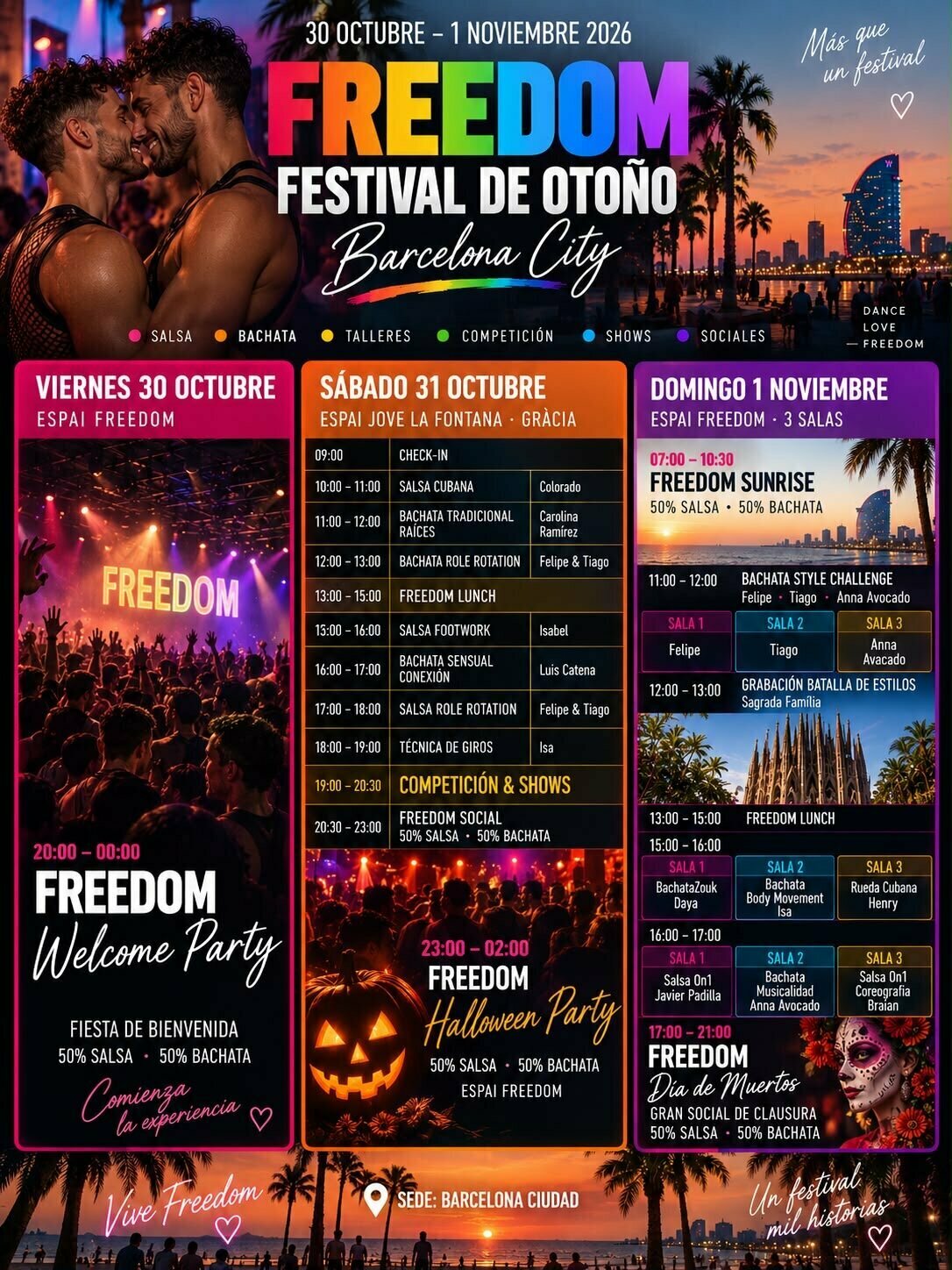 Freedom Otoño Festival - Barcelona