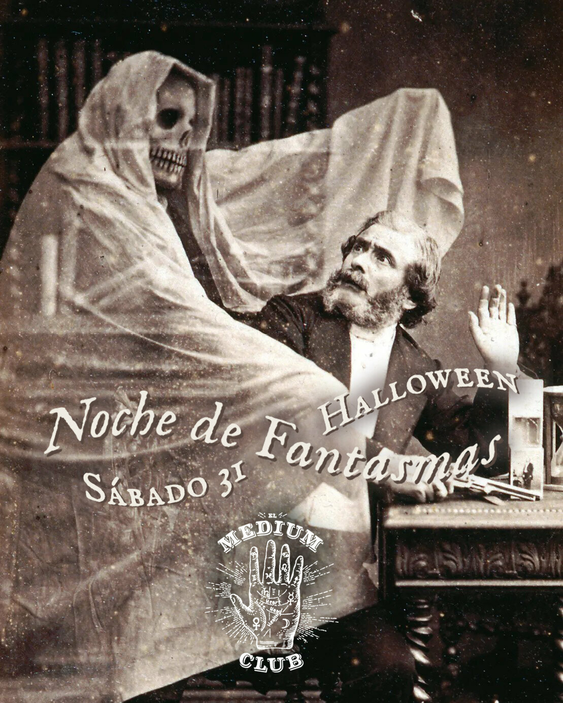Noche de Fantasmas Halloween en Médium Club - Madrid
