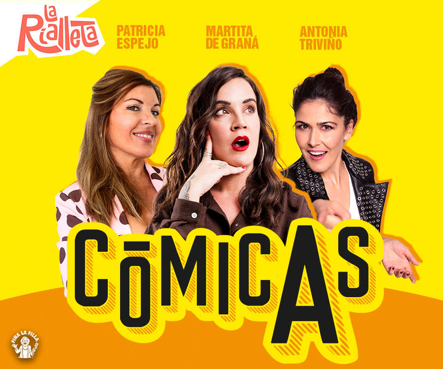 CÓMICAS- MARTITA DE GRANÁ, PATRICIA ESPEJO, ANTONIA TRIVIÑO - Alicante