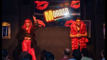 Morreo con Santi Avendaño e Irene Pardo 1