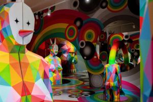 Walking Life por Okuda San Miguel 9