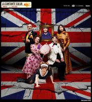 La cantante Calva con Adriana Ozores y Fernando Tejero 1