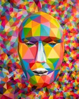 Walking Life por Okuda San Miguel 2