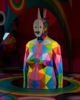 Walking Life por Okuda San Miguel 3