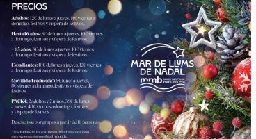 Mar de Llums de Nadal - Museu Marítim de Barcelona 1