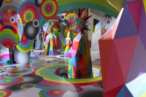 Walking Life por Okuda San Miguel 7