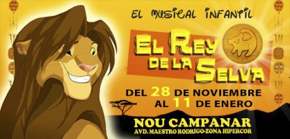 El Rey de la Selva, el musical circense 2