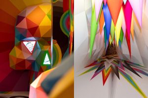 Walking Life por Okuda San Miguel 5