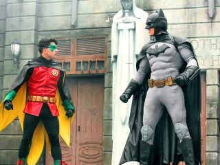 Gotham City Stunt Show espectáculo Gotham City Stunt Show espectáculo